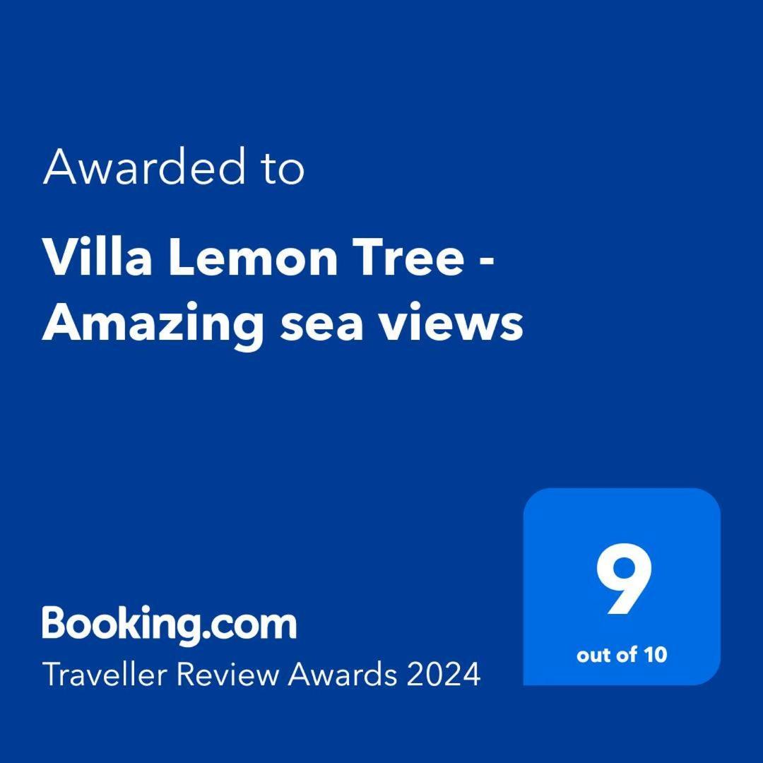 Villa Lemon Tree - Amazing Sea Views 阿尔姆尼卡 外观 照片